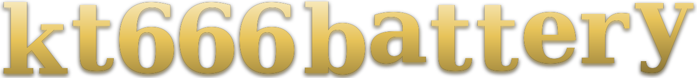 kt666 battery logo